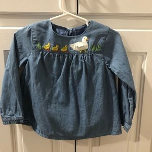 Mini Boden Denim Shirt